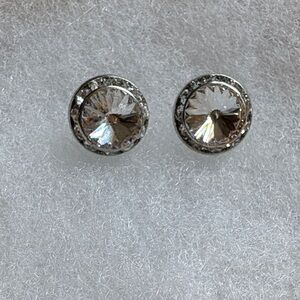 Elegant Silver Stud Earrings